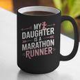 My Daughter Is A Marathon Runner Proud Mom & Dad Graphic Print Coffee Mug