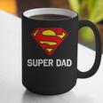 DC Comics Superman Father's Day Super Dad Logo Graphic Print Coffee Mug