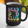 Dead Dad Club Surviving On Dark Humor Hippie Graphic Print Coffee Mug