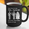 Dear Son-In-Law Father Of The Bride Dad Wedding Marriage Graphic Print Coffee Mug