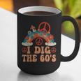 I Dig The 60s Aesthetic Nostalgia 1960's Retro 60s Party Graphic Print Coffee Mug