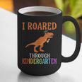 Dinosaur Graduation I Roared Through Kindergarten T-Shirt Graphic Print Coffee Mug