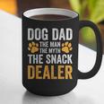 Dog Dad The Man The Myth The Snack Dealer Graphic Print Coffee Mug