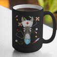 Donkey Nurse RN ER Nursing School Graduation Graphic Print Coffee Mug