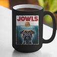 Drooling Boxer Jowls Fawn Dog Mom Dog Dad Burger Graphic Print Coffee Mug