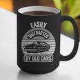 Easily Distracted By Old Cars Graphic Nostalgia Graphic Print Coffee Mug Easily Distracted By Old Cars Graphic Nostalgia Graphic Print Coffee Mug