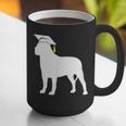 English Mastiff Graduation Dog Graduate Graphic Print Coffee Mug