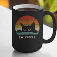 Ew People Retro Cat Cat Lover Introvert Graphic Print Coffee Mug Ew People Retro Cat Cat Lover Introvert Graphic Print Coffee Mug