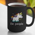 Ew People Unicorn Lover Introvert Rainbow Unicorn Graphic Print Coffee Mug