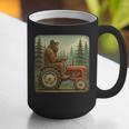 Farmer Men Tractor Rancher Farm Dad Distressed Graphic Print Coffee Mug Farmer Men Tractor Rancher Farm Dad Distressed Graphic Print Coffee Mug