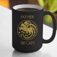 Father Of Cats Shirt Cat Dad Cat Daddy Graphic Print Coffee Mug
