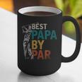Fathers Day Golfer Dad Golfing Best Papa By Par Golf Graphic Print Coffee Mug