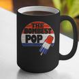 Fathers Day Shirt Cool Dad Bombest Pop Retro 80s Dad Graphic Print Coffee Mug