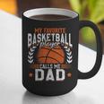 My Favorite Basketball Player Calls Me Dad Basketball Graphic Print Coffee Mug
