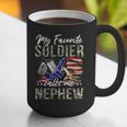 My Favorite Soldier Calls Me Nephew Army Graduation Nephew Graphic Print Coffee Mug