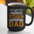 My Favorite Veterinarian Calls Me Dad Fathers Day Graphic Print Coffee Mug My Favorite Veterinarian Calls Me Dad Fathers Day Graphic Print Coffee Mug