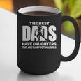 Flag Football Girl Dad Proud Father Of Girl Playing Sports Graphic Print Coffee Mug