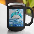 Frutiger Aero Aesthetic Tech Book Butterfly Graphic Print Coffee Mug