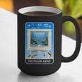 Frutiger Aero Aesthetic Tech Computer Aquarium Tarot Card Graphic Print Coffee Mug