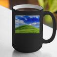Frutiger Aero Meadow Aesthetic Y2k 2000s Ironic Nostalgic Graphic Print Coffee Mug
