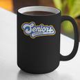 Funny Class Of 2022 Senior Graduate College Graduation Graphic Print Coffee Mug