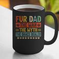 Fur Dad Man Myth Snack Dealer Paw Cat Dog Father's Day Graphic Print Coffee Mug