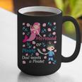 Gender Reveal Party Shirt Mermaid Or Pirate Dad Wants Pirate Graphic Print Coffee Mug