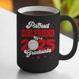 Girlfriend Of a 2025 Graduate Prom Graduation 25 VolleyBall Graphic Print Coffee Mug