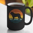 Golden Mountain Vintage Retro Mum Dad Dog Men Women Kids Graphic Print Coffee Mug