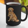 Golden Retriever I Love Dad Dog Dad Father's Day Graphic Print Coffee Mug Golden Retriever I Love Dad Dog Dad Father's Day Graphic Print Coffee Mug