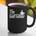 Golffather Father Dad Golfer Golfing Golf Club Putter Graphic Print Coffee Mug