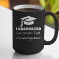 I Graduated I'Ve Never Felt Knowledgebler Graduation Graphic Print Coffee Mug