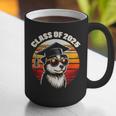 Graduation Day 2025 Graduate Class School Degree College Dog Graphic Print Coffee Mug