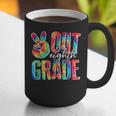 Graduation Peace Sign Out Eighth Grade Tie Dye Hippie Graphic Print Coffee Mug