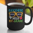 Graduation Shirt Goodbye Kindergarten Hello 1st Grade School Graphic Print Coffee Mug