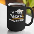 GraduationShirt Tassel Was Worth The Hassle Tee Graphic Print Coffee Mug
