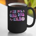 Groovy Retro In My Girl Dad Era Daddy Fathers Day Graphic Print Coffee Mug