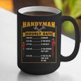 Handyman Hourly Rate Fathers Day Dad Graphic Print Coffee Mug Handyman Hourly Rate Fathers Day Dad Graphic Print Coffee Mug