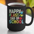 Happy Last Day Of School Teacher Kids Boys Girls Graduation Graphic Print Coffee Mug