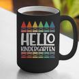 Hello Kindergarten First Day Back To School Graduation Graphic Print Coffee Mug
