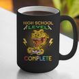 High School Level Complete Gamer Graduation Dinosaur 2021 Graphic Print Coffee Mug