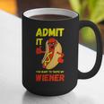 Hilarious Hot Dog Dad Joke Text Pun Dirty Joke -Barbecue Graphic Print Coffee Mug
