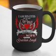 My Husband Is My Guardian Angel In Heaven Memory Memorial Graphic Print Coffee Mug My Husband Is My Guardian Angel In Heaven Memory Memorial Graphic Print Coffee Mug