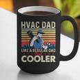HVAC Dad Like A Regular Dad HVAC Technician AC Repairman Graphic Print Coffee Mug