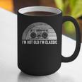 I'm Not Old I'm Classic Retro Boombox Nostalgia Graphic Print Coffee Mug