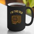 I'm This Old Please Rewind 80s 90s Nostalgia VHS VCR Graphic Print Coffee Mug I'm This Old Please Rewind 80s 90s Nostalgia VHS VCR Graphic Print Coffee Mug