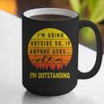 I'm Outstanding Retro Introvert Mountain Trip Lover Graphic Print Coffee Mug I'm Outstanding Retro Introvert Mountain Trip Lover Graphic Print Coffee Mug