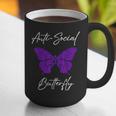Introvert Antisocial Butterfly For Women Men Graphic Print Coffee Mug Introvert Antisocial Butterfly For Women Men Graphic Print Coffee Mug