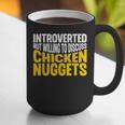 Introvert Antisocial Chicken Nugget Lover Foodie Graphic Print Coffee Mug Introvert Antisocial Chicken Nugget Lover Foodie Graphic Print Coffee Mug