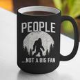Introvert Bigfoot People Not A Big Fan Dad Joke Graphic Print Coffee Mug Introvert Bigfoot People Not A Big Fan Dad Joke Graphic Print Coffee Mug